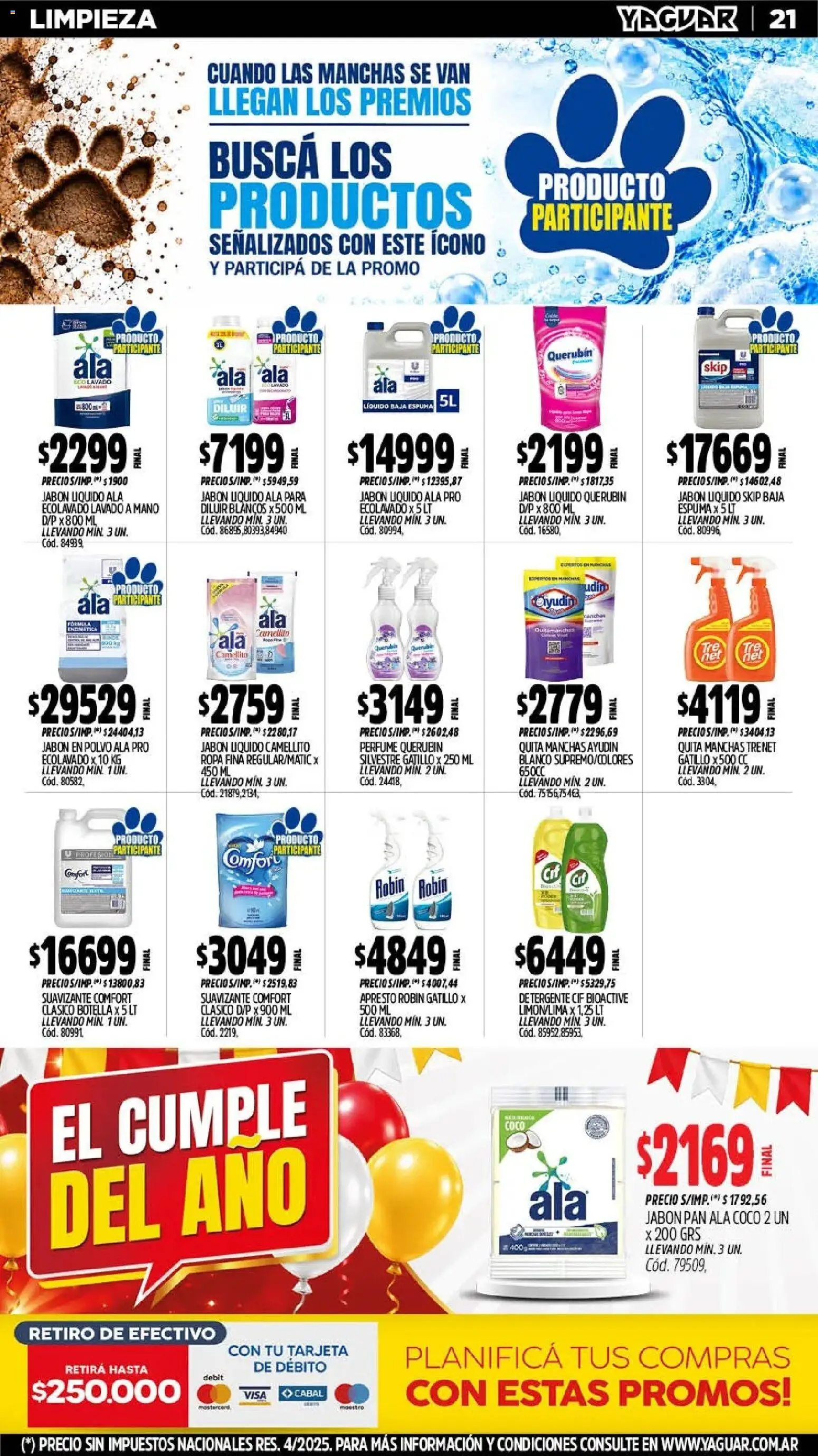 Vista previa del folleto de la tienda Yaguar válido desde el 05/10/2026 