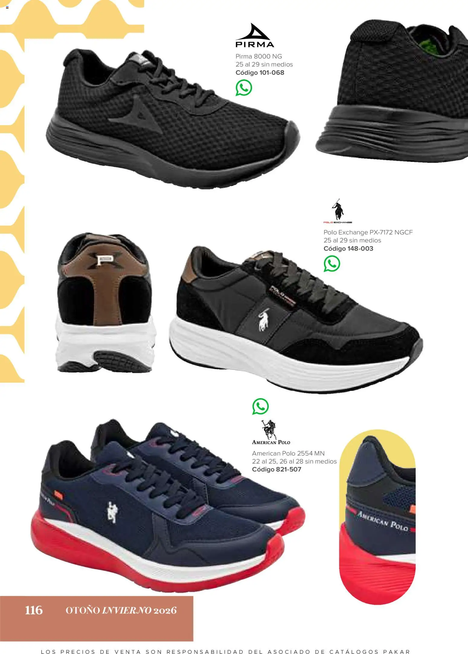 Vista previa las ofertas de la tienda SC Pakar - SC Pakar catálogo Hombre desde el 31/07/2026 