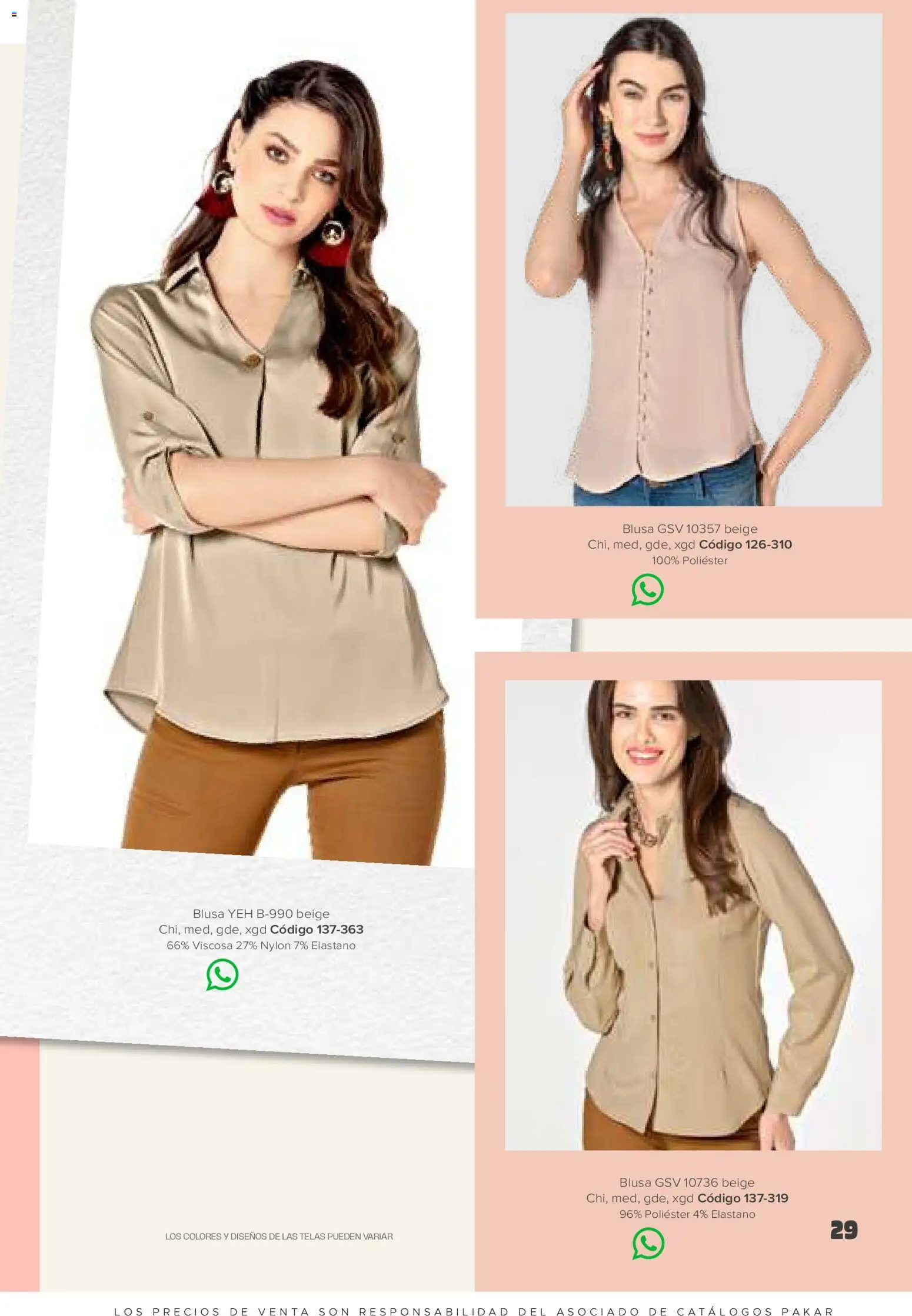 Vista previa las ofertas de la tienda SC Pakar - Catálogo Ropa desde el 30/01/2026 