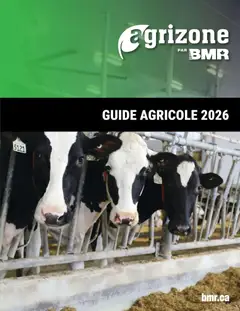 Preview of leaflet Agrizone - Guide Agricole 2026 from shop BMR is valid from Jan 09, 2026