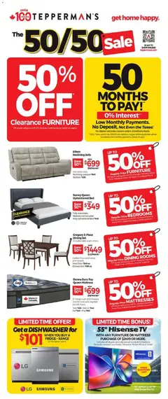 Preview of leaflet Tepperman's weekly flyer / circulaire from shop Tepperman's is valid from May 29, 2026