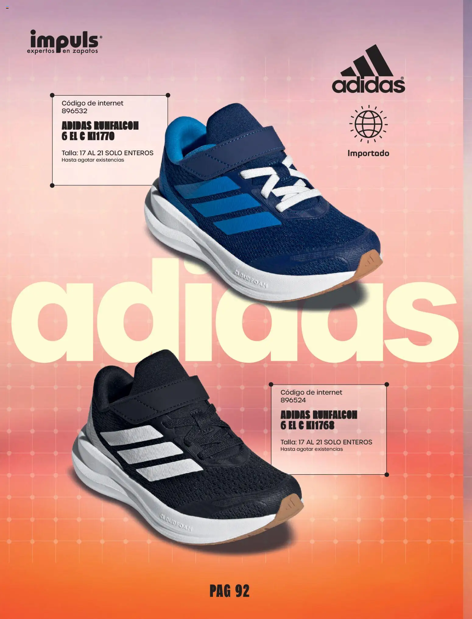Vista previa las ofertas de la tienda Impuls - Impuls catálogo Urban Sport desde el 01/09/2026 - Zapatos