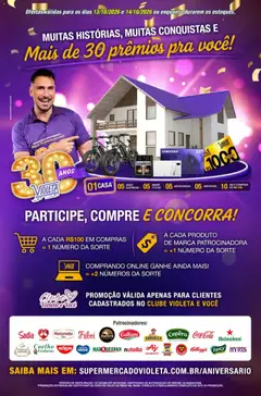 Pré-Visualização do folheto "Violeta Supermercados - Ofertas da semana" da loja Violeta Supermercados válido a partir de 13/10/2026