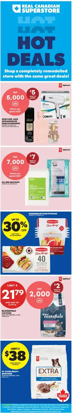 Un aperçu du dépliant Real Canadian Superstore weekly flyer - AB du magasin Real Canadian Superstore est valide à partir 28 mai 2026