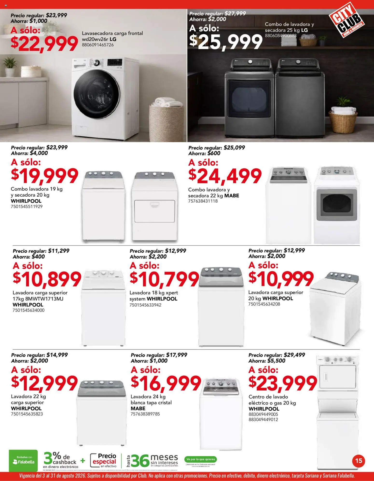 Vista previa las ofertas de la tienda City Club - City Club catálogo desde el 03/08/2026 