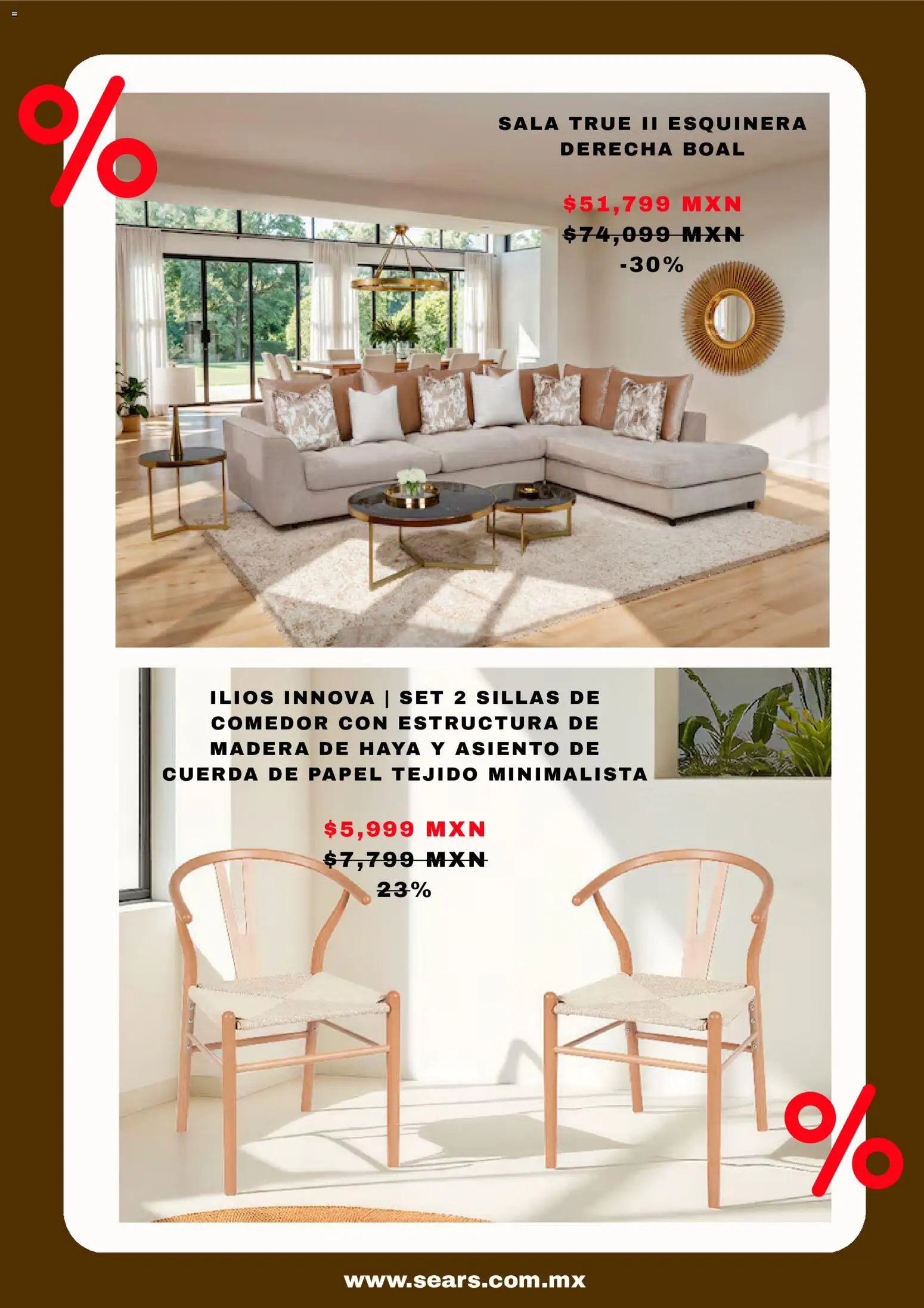Vista previa las ofertas de la tienda Sears - Sears promociones desde el 07/09/2026 