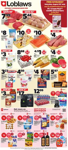 Preview of leaflet Loblaws weekly flyer / circulaire from shop Loblaws is valid from Aug 27, 2026