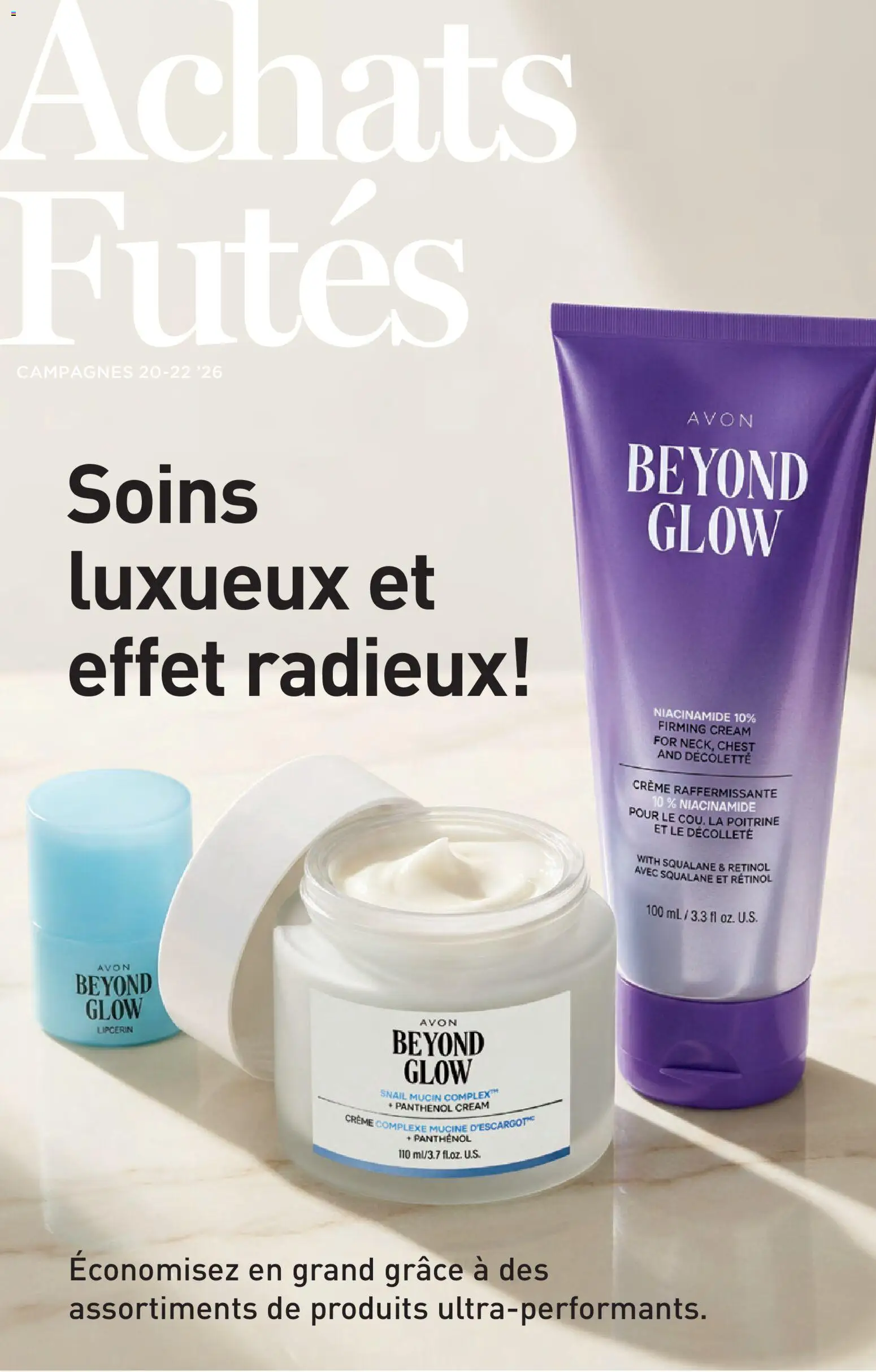 Preview of leaflet Avon - Achats Futés from shop Avon is valid from Sep 24, 2026 - Cream