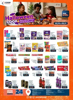 Pré-Visualização do folheto "Coop ofertas Halloween" da loja Coop válido a partir de 22/11/2026