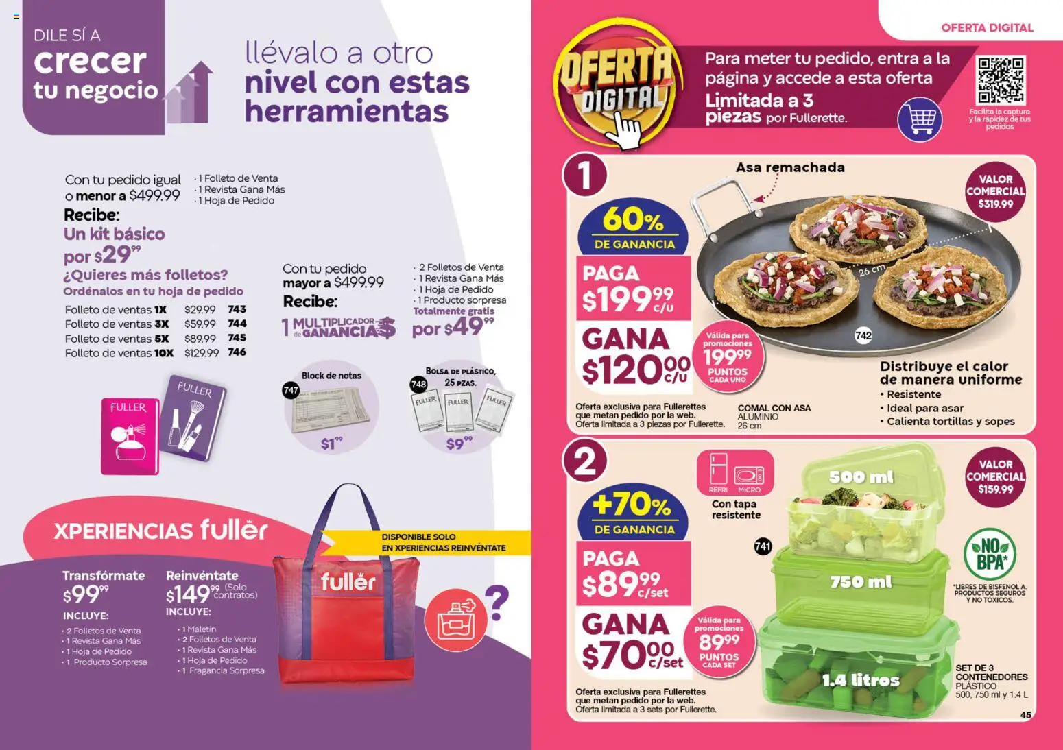Vista previa las ofertas de la tienda Fuller - Fuller Gana Más 13 2026 desde el 30/09/2026 