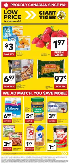 Preview of leaflet Giant Tiger weekly flyer from shop Giant Tiger is valid from Jun 10, 2026