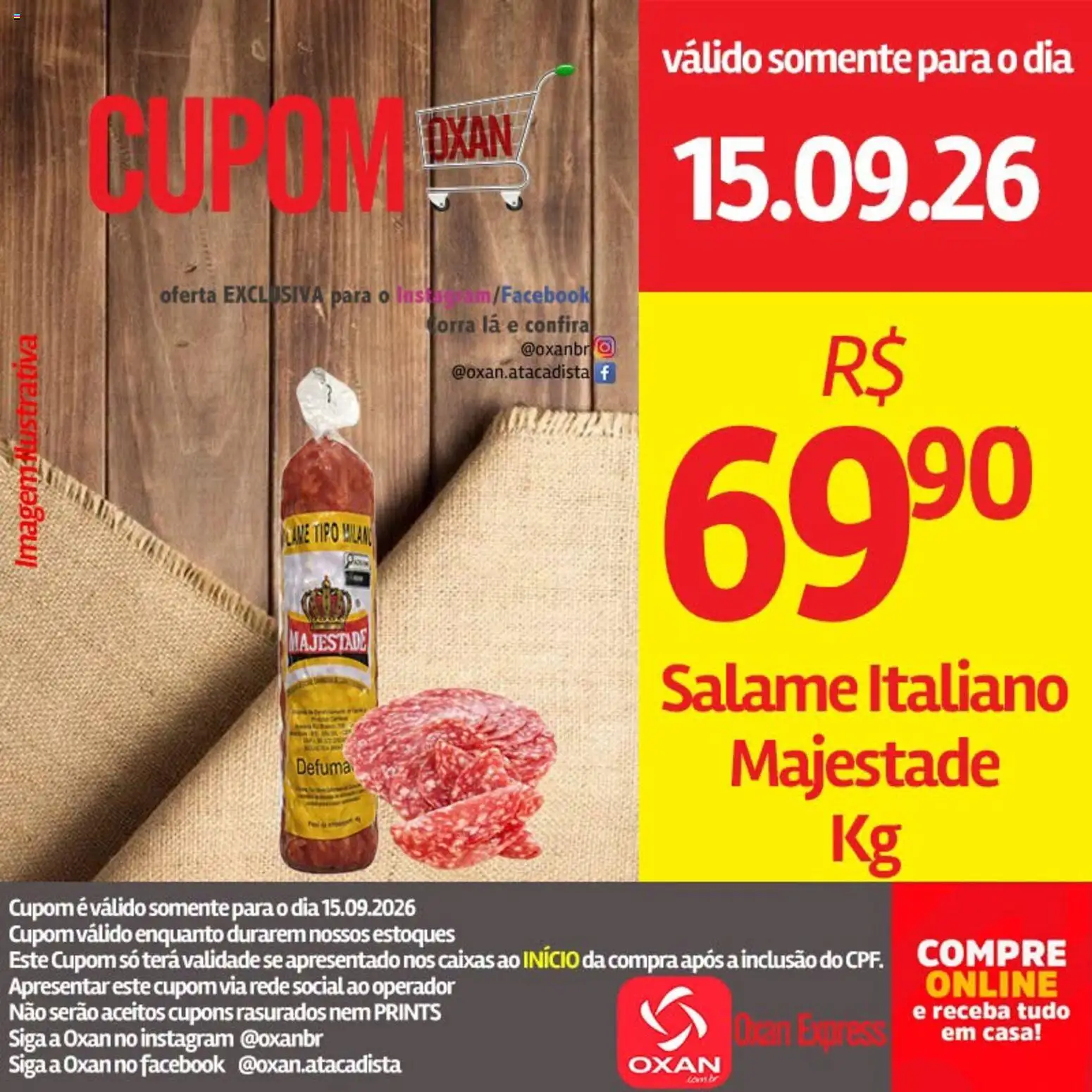 Pré-Visualização do folheto "Oxan Atacadista - Ofertas da semana" da loja Oxan Atacadista válido a partir de 15/09/2026
