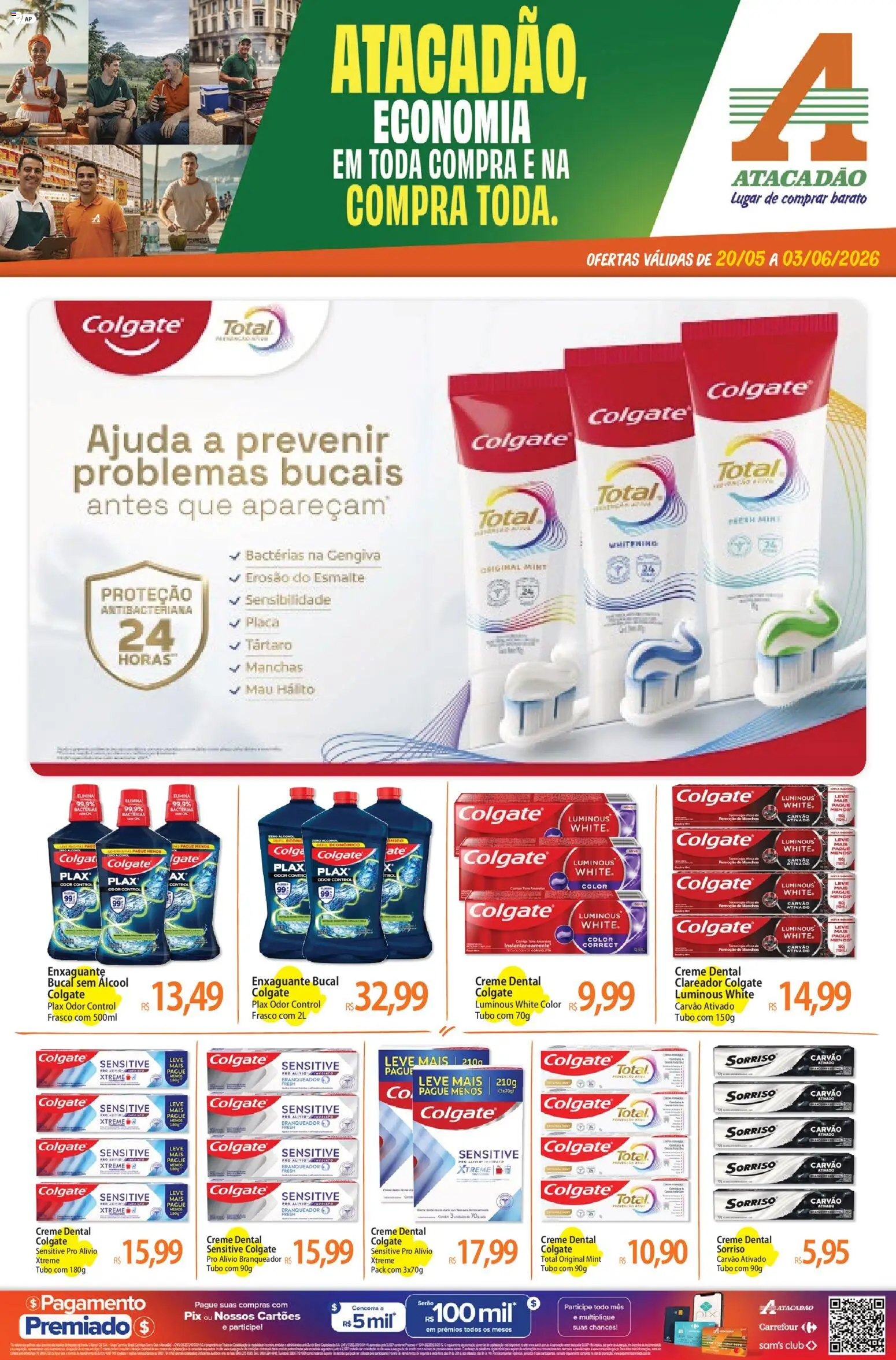 Pré-Visualização do folheto "Atacadão ofertas - AP" da loja Atacadão válido a partir de 20/05/2026