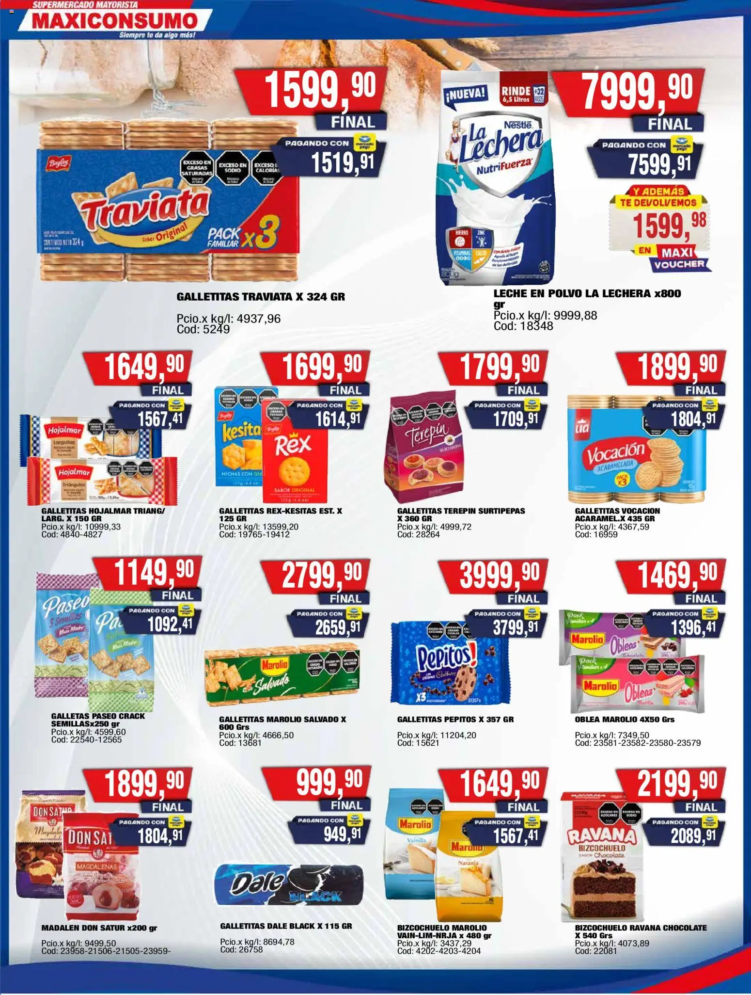 Vista previa del folleto de la tienda Maxiconsumo válido desde el 28/09/2026 
