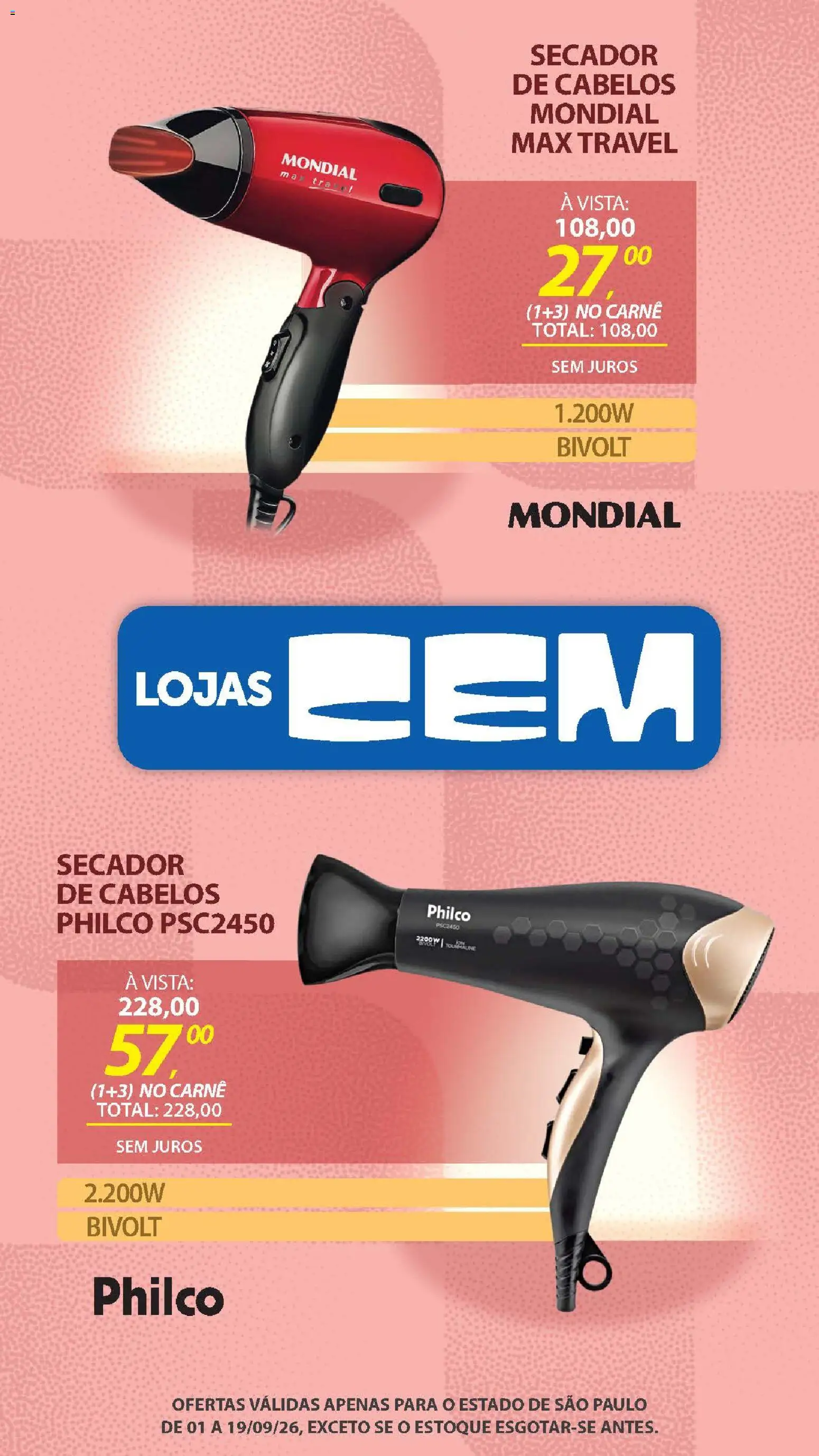 Ofertas Lojas Cem até 19/09/2026. - Página 129
