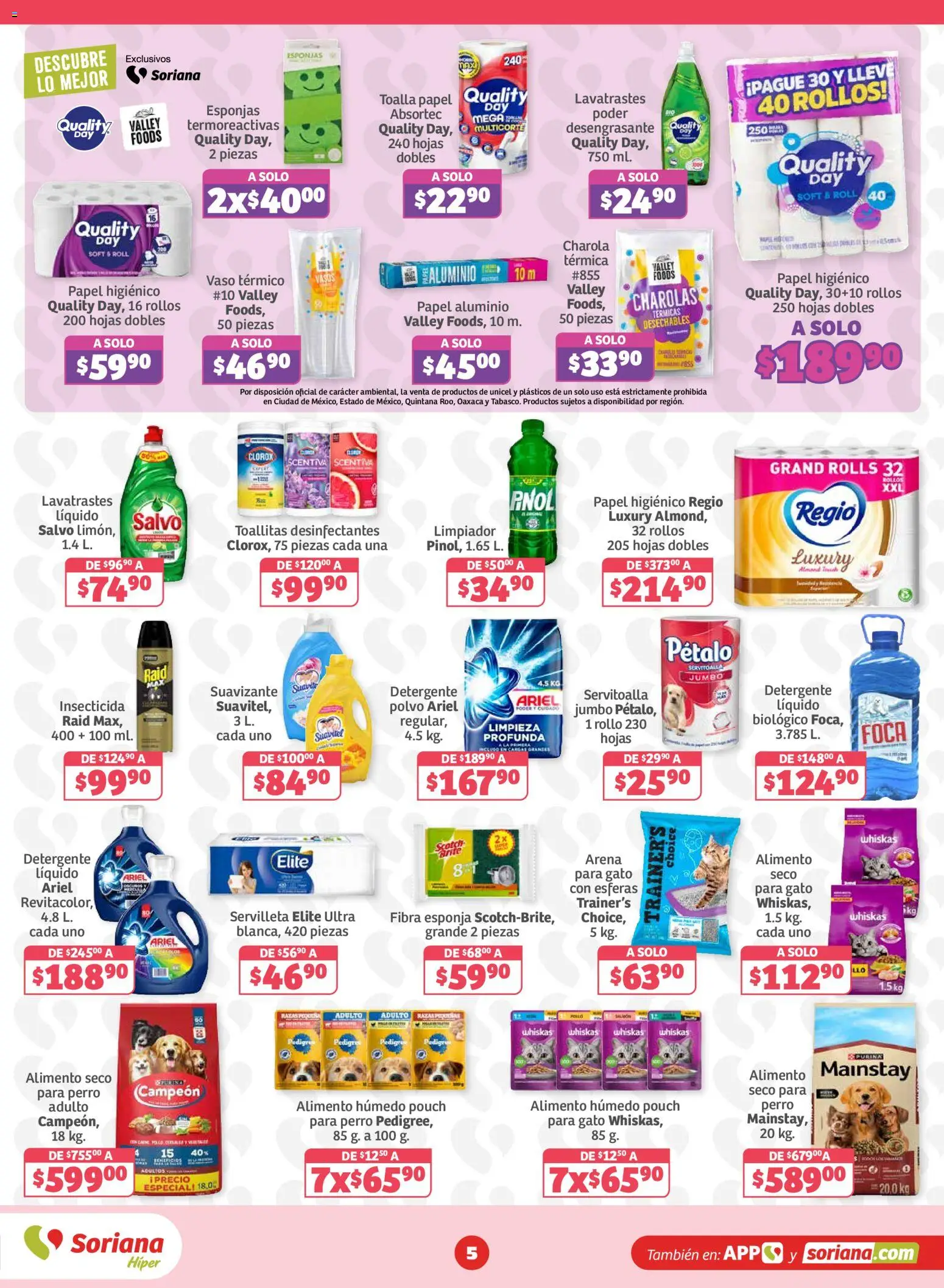 Vista previa las ofertas de la tienda Soriana - Soriana folleto desde el 21/08/2026 