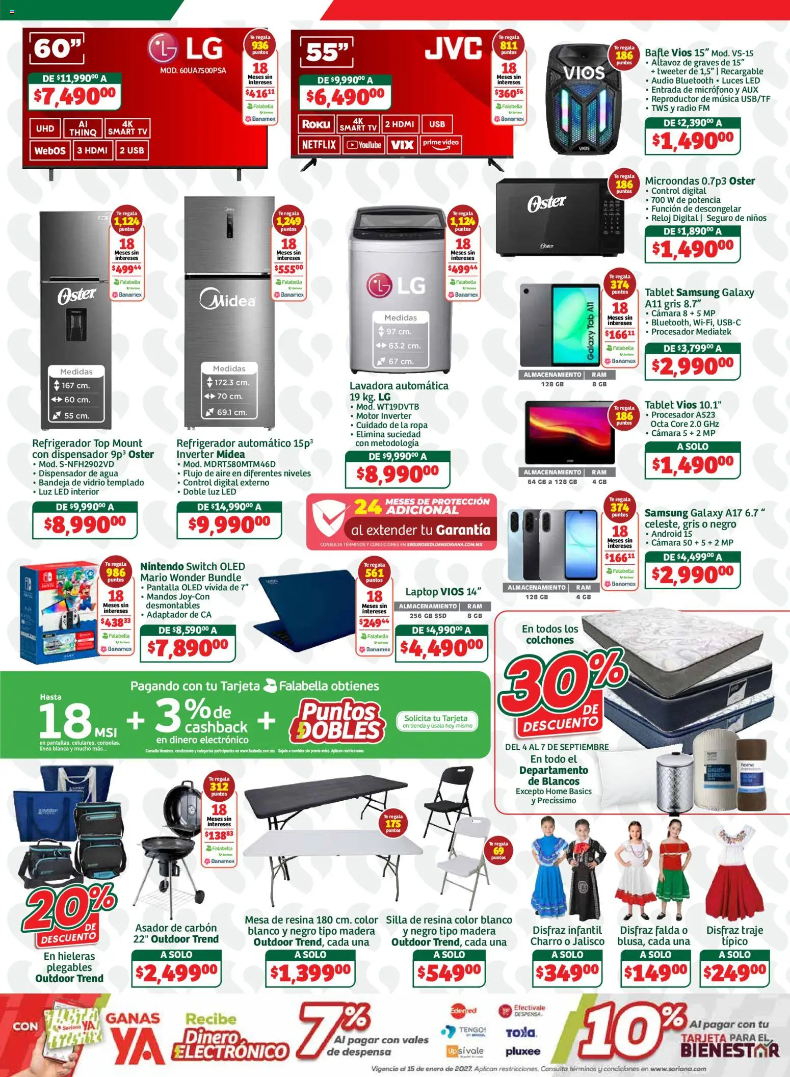 Vista previa las ofertas de la tienda Soriana - Soriana folleto desde el 04/09/2026 