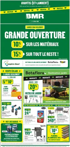 Un aperçu du dépliant BMR weekly flyer / circulaire du magasin BMR est valide à partir 7 mai 2026