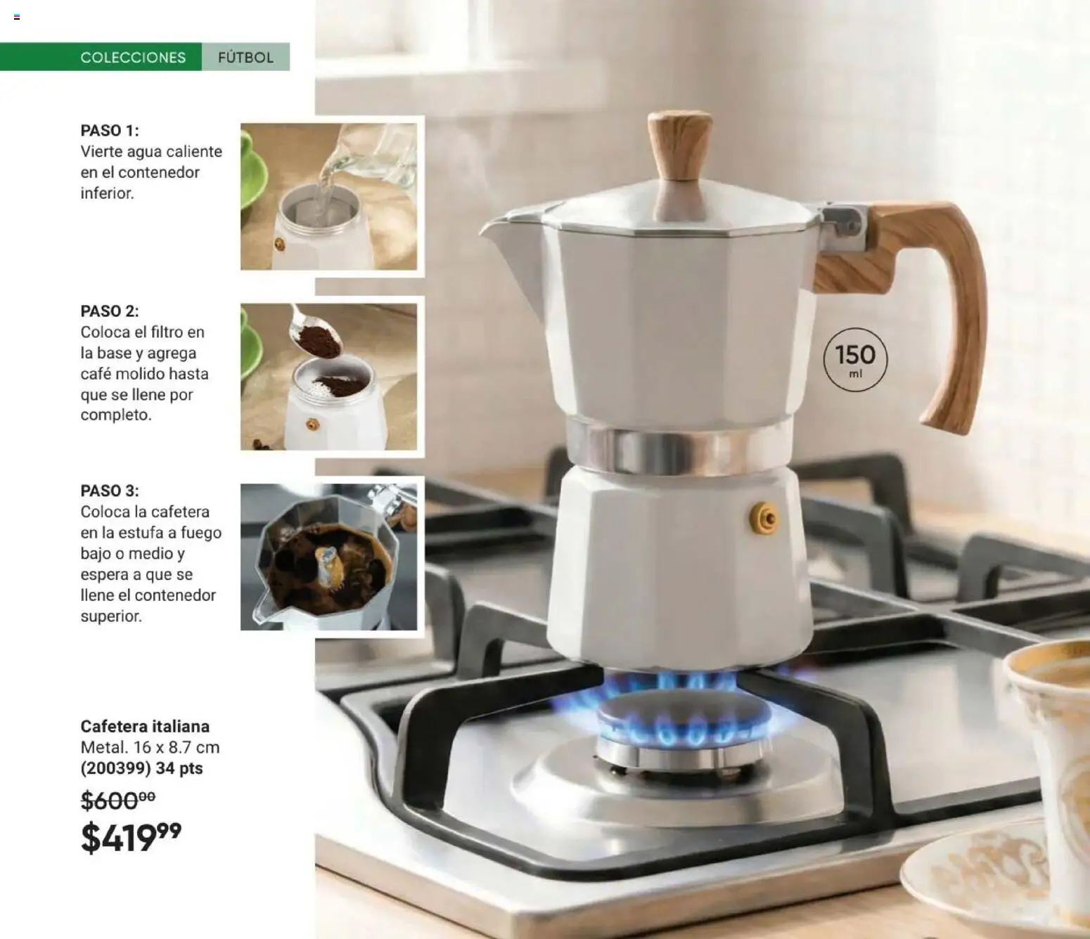 Vista previa las ofertas de la tienda AVON - AVON Casa & Estilo 8 2026 desde el 08/05/2026 - Café, Agua, Cafetera, Contenedor, Café molido
