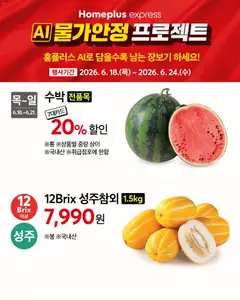 {StrartDate}까지 홈플러스 쇼핑몰에서 전단 홈플러스 현재 전단지 미리 보기