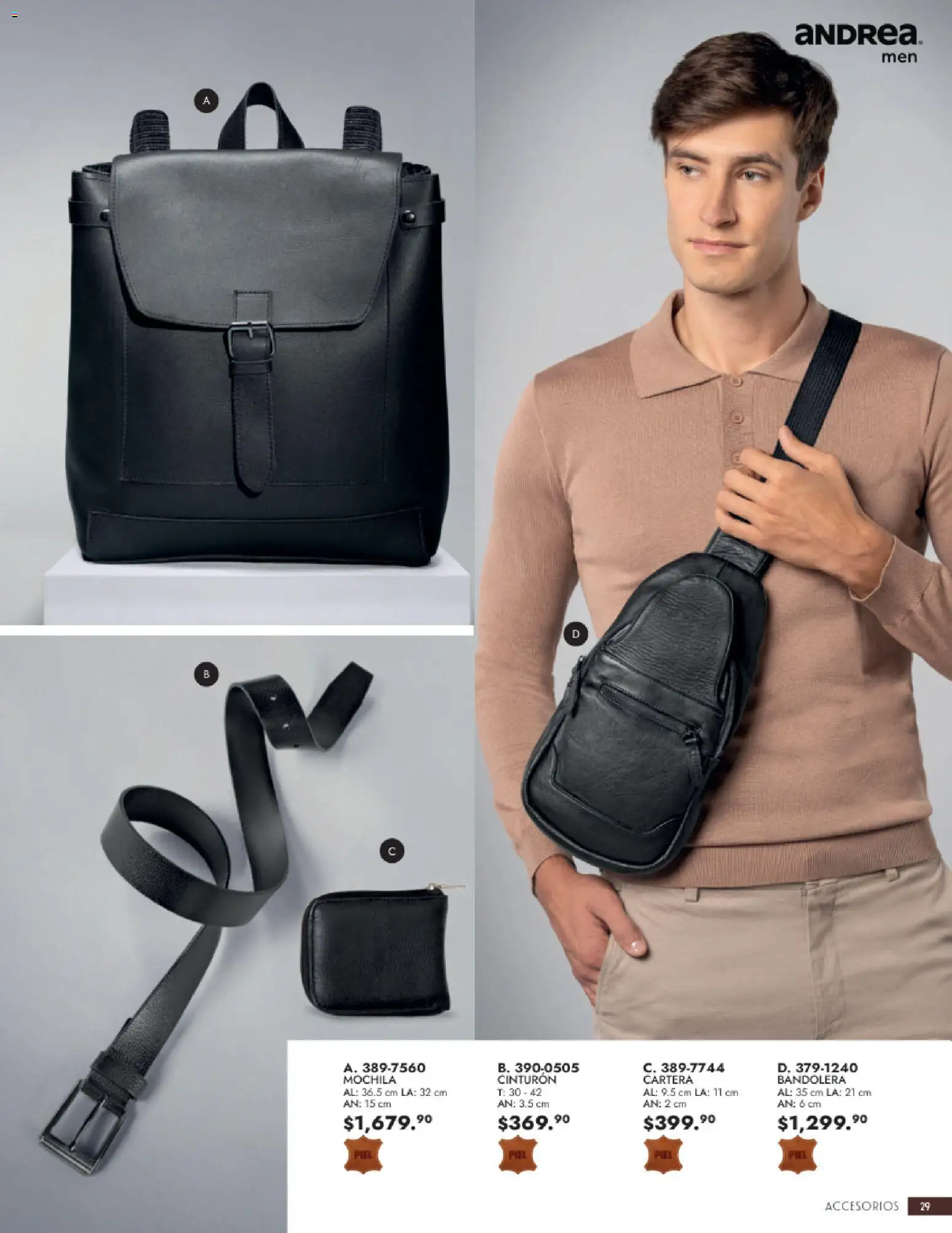 Vista previa las ofertas de la tienda Andrea - Andrea catálogo Accesorios para todos desde el 23/08/2026 