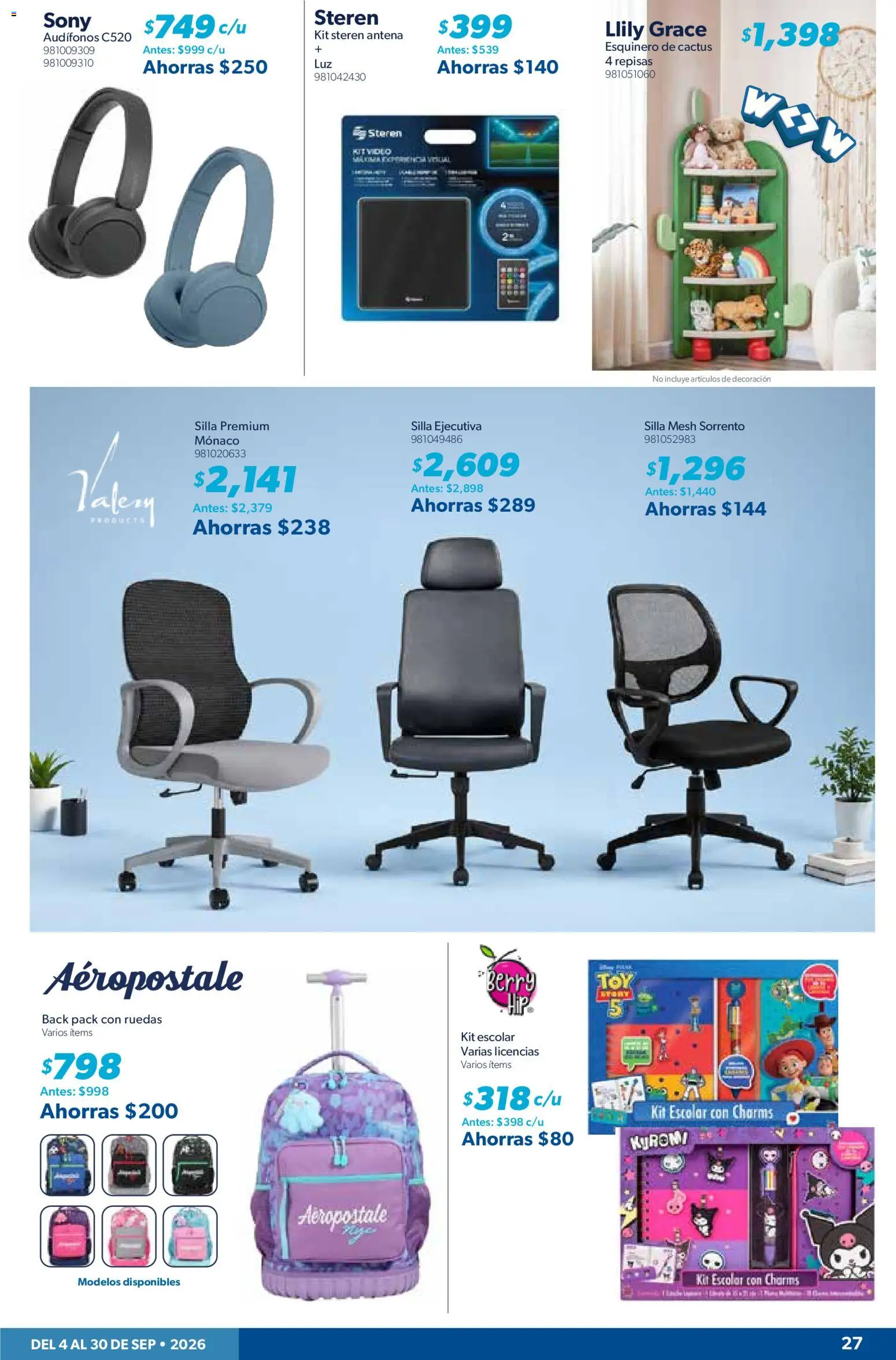 Vista previa las ofertas de la tienda Sam's Club - Sam's Club catálogo desde el 04/09/2026 