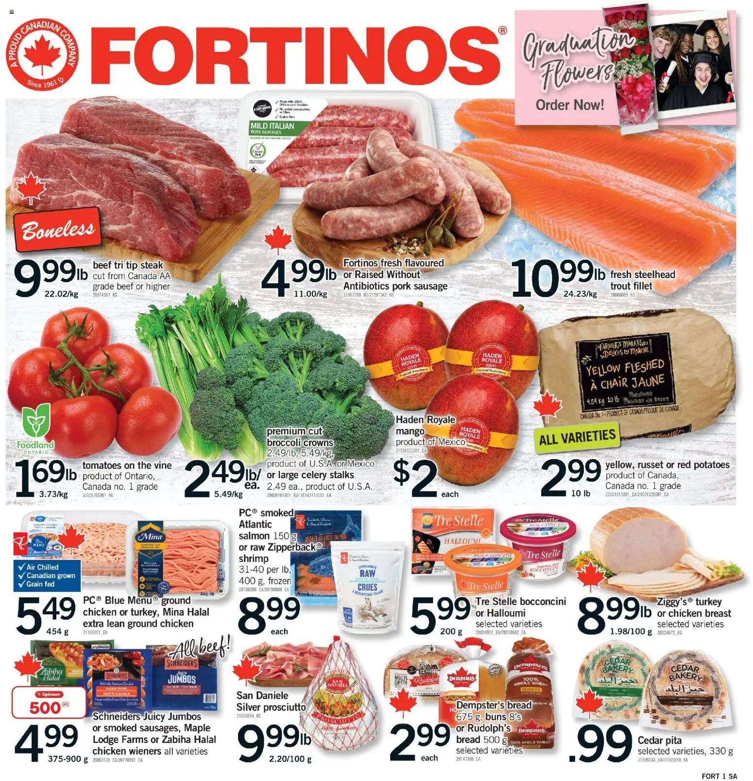 Preview of leaflet Fortinos weekly flyer - Brampton from shop Fortinos is valid from Jun 04, 2026