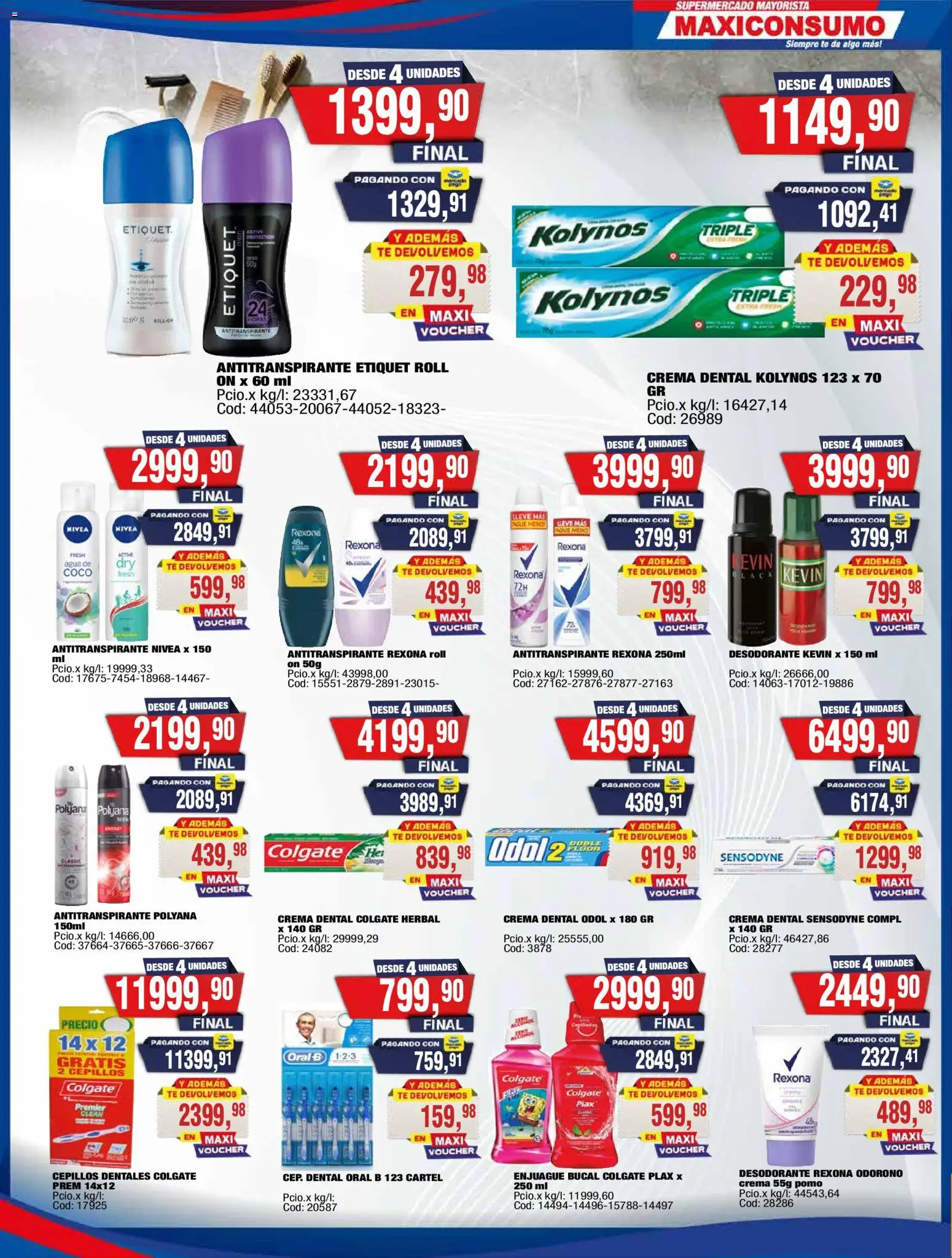 Vista previa del folleto de la tienda Maxiconsumo válido desde el 26/10/2026 