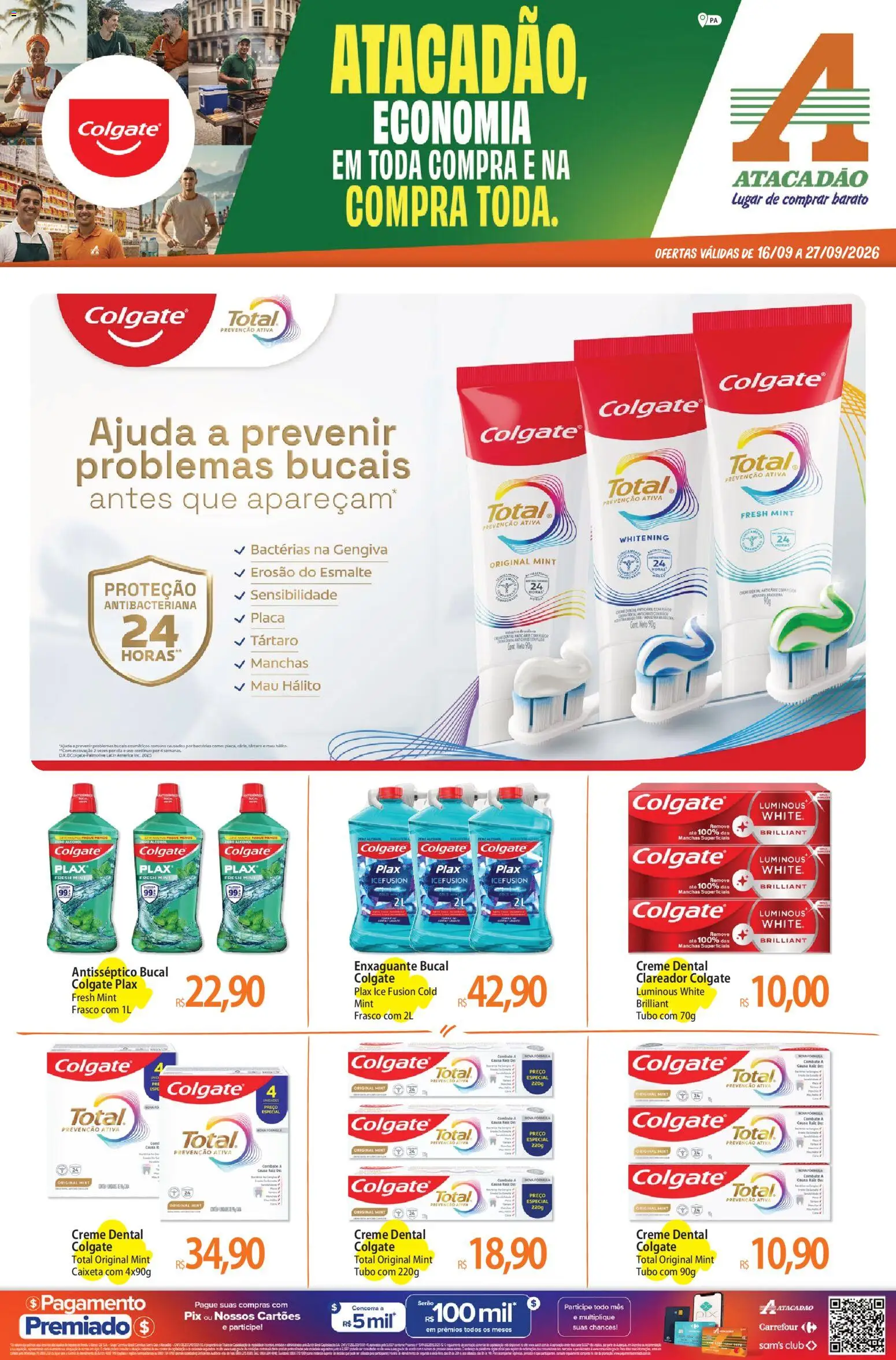 Pré-Visualização do folheto "Atacadão ofertas - RR" da loja Atacadão válido a partir de 16/09/2026