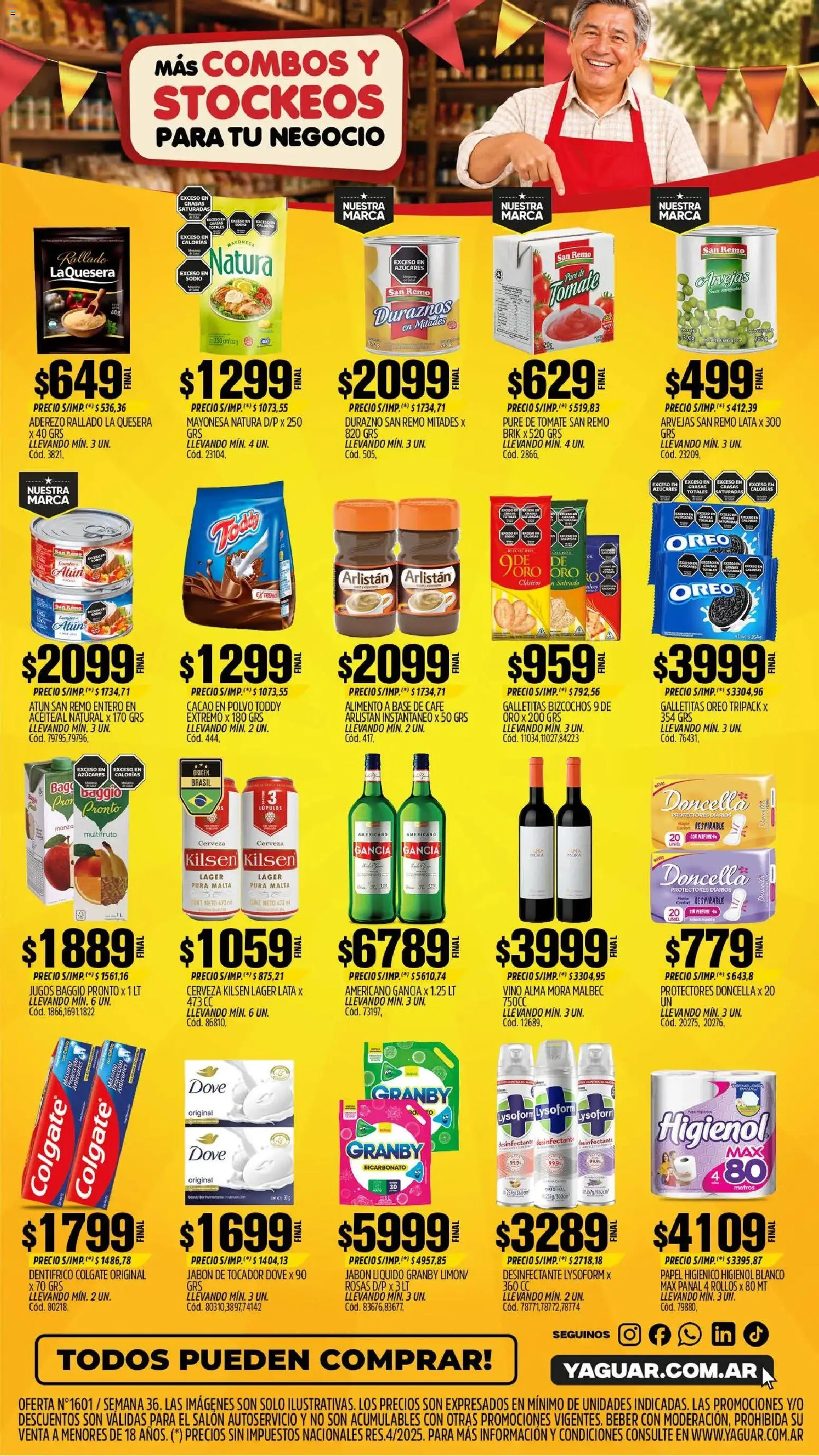 Vista previa del folleto de la tienda Yaguar válido desde el 31/08/2026 