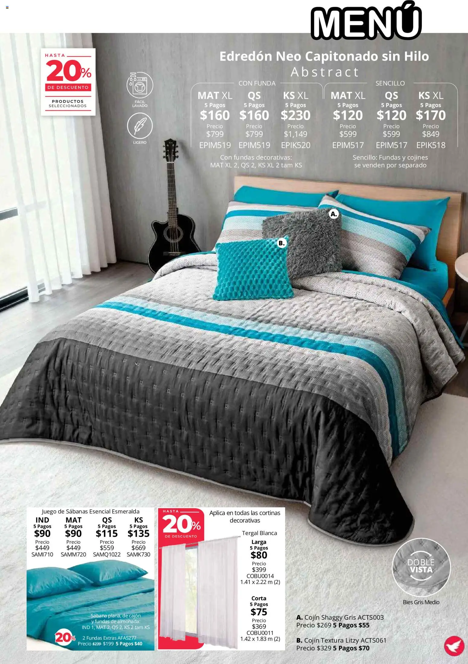 Vista previa las ofertas de la tienda Colchas Concord - Colchas Concord catálogo desde el 01/08/2026 