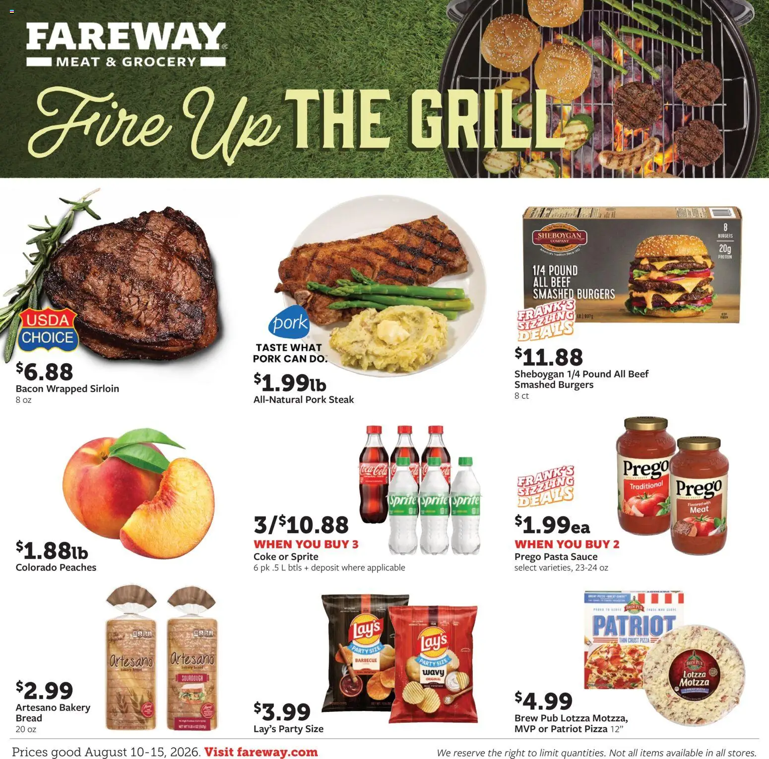 Ad Preview of Fareway Fareway Weekly Ad from 08/10/2026