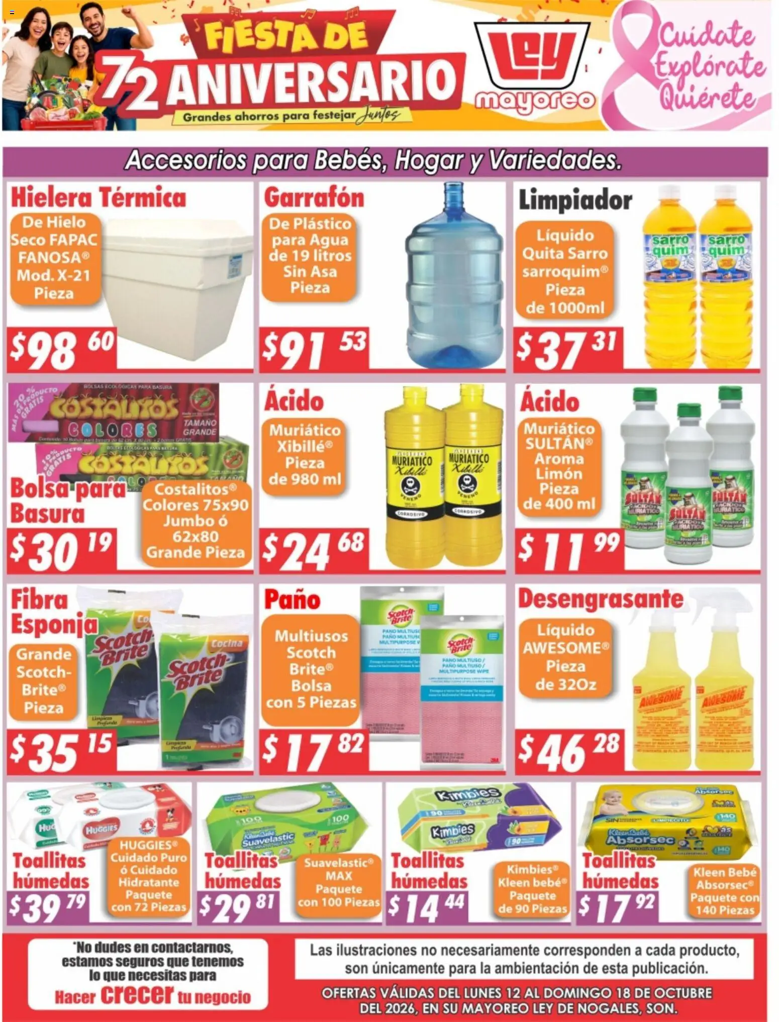 Vista previa las ofertas de la tienda Casa Ley - Casa Ley folleto Nogales desde el 12/10/2026 