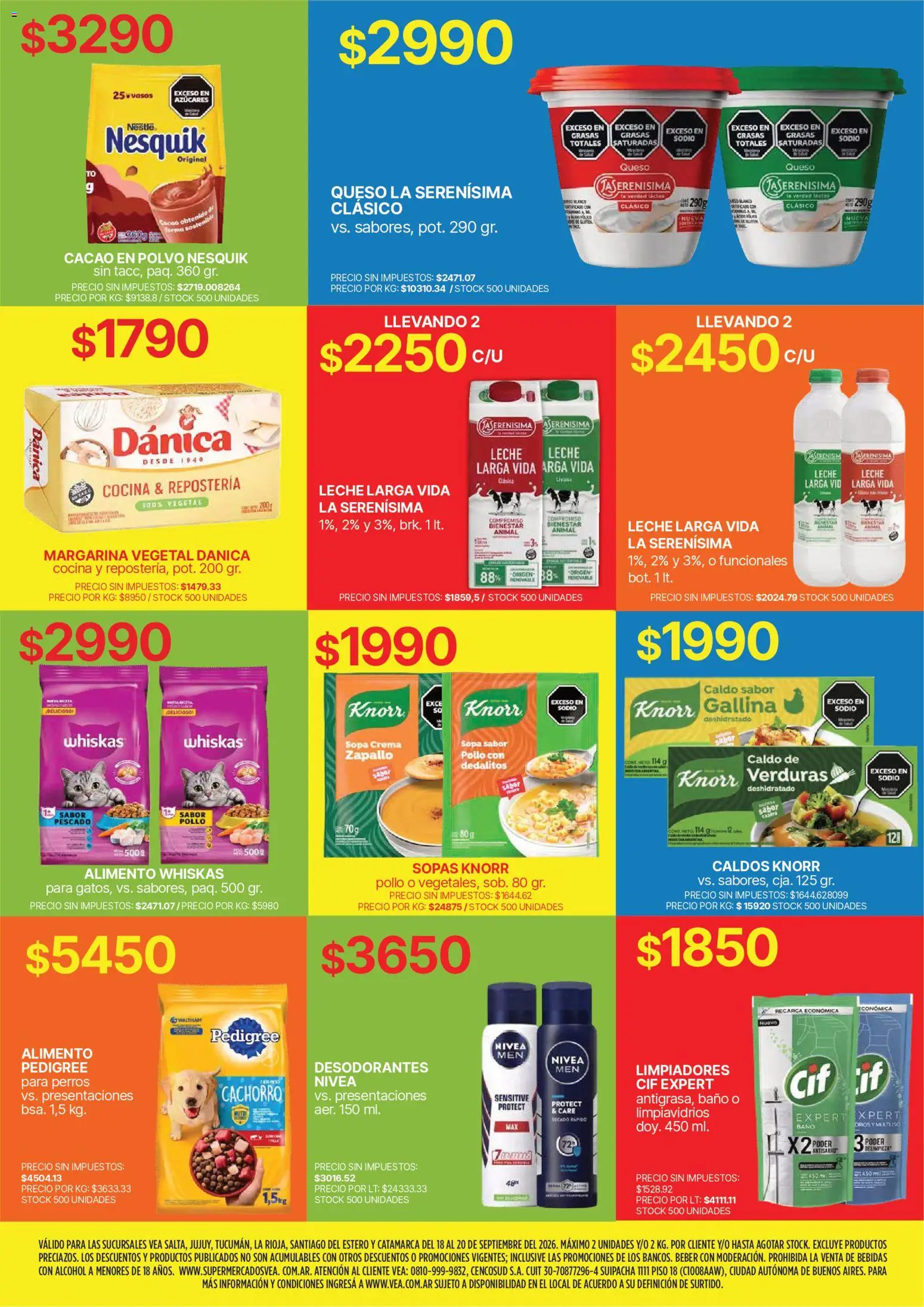 Vista previa del folleto de la tienda Vea válido desde el 18/09/2026 