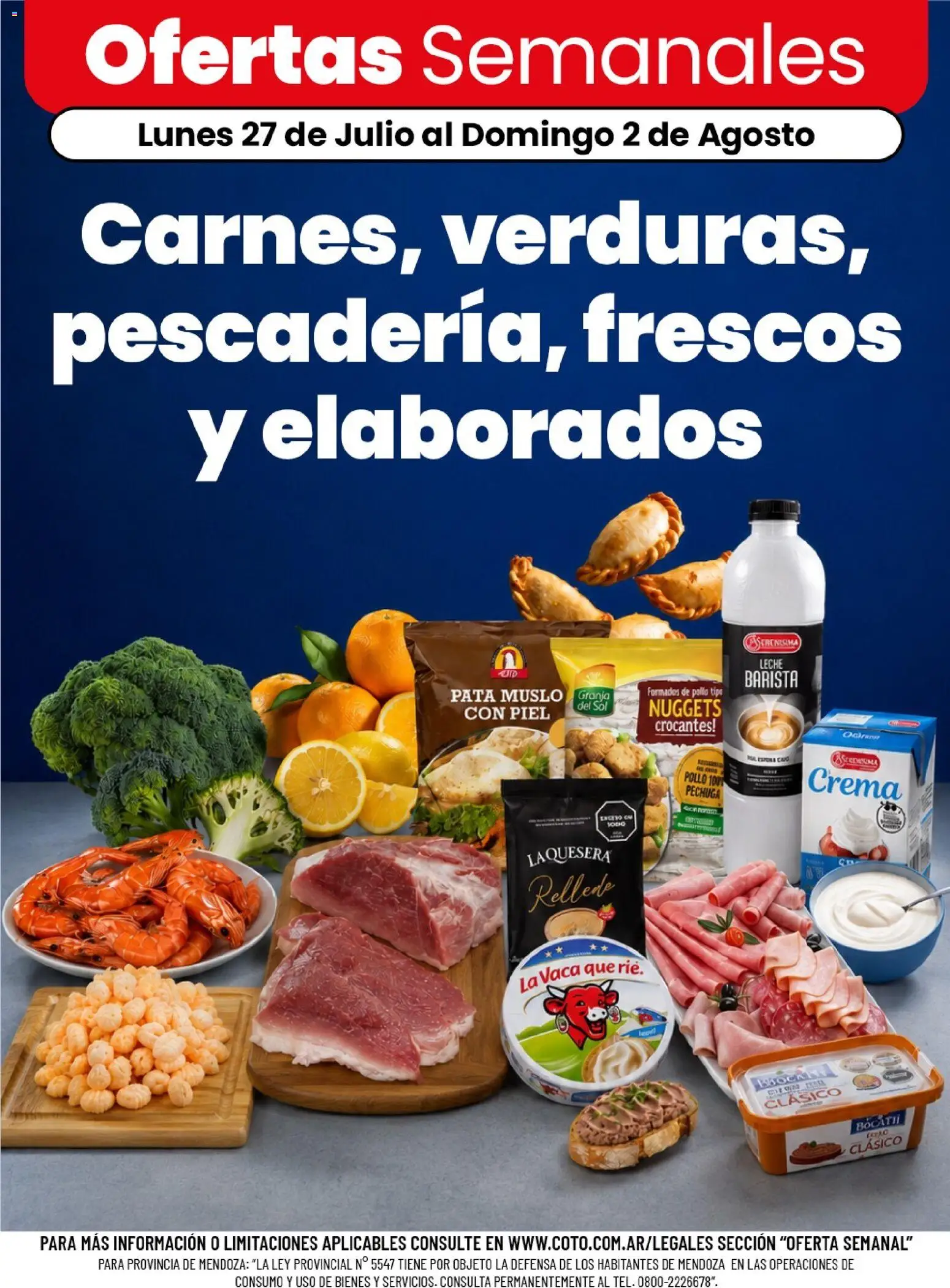 Vista previa del folleto de la tienda Coto válido desde el 27/07/2026 