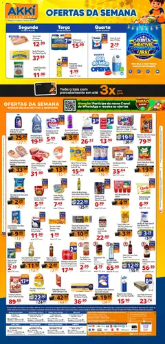 Pré-Visualização do folheto "Akki Atacadista - Ofertas da semana" da loja Akki Atacadista válido a partir de 27/07/2026