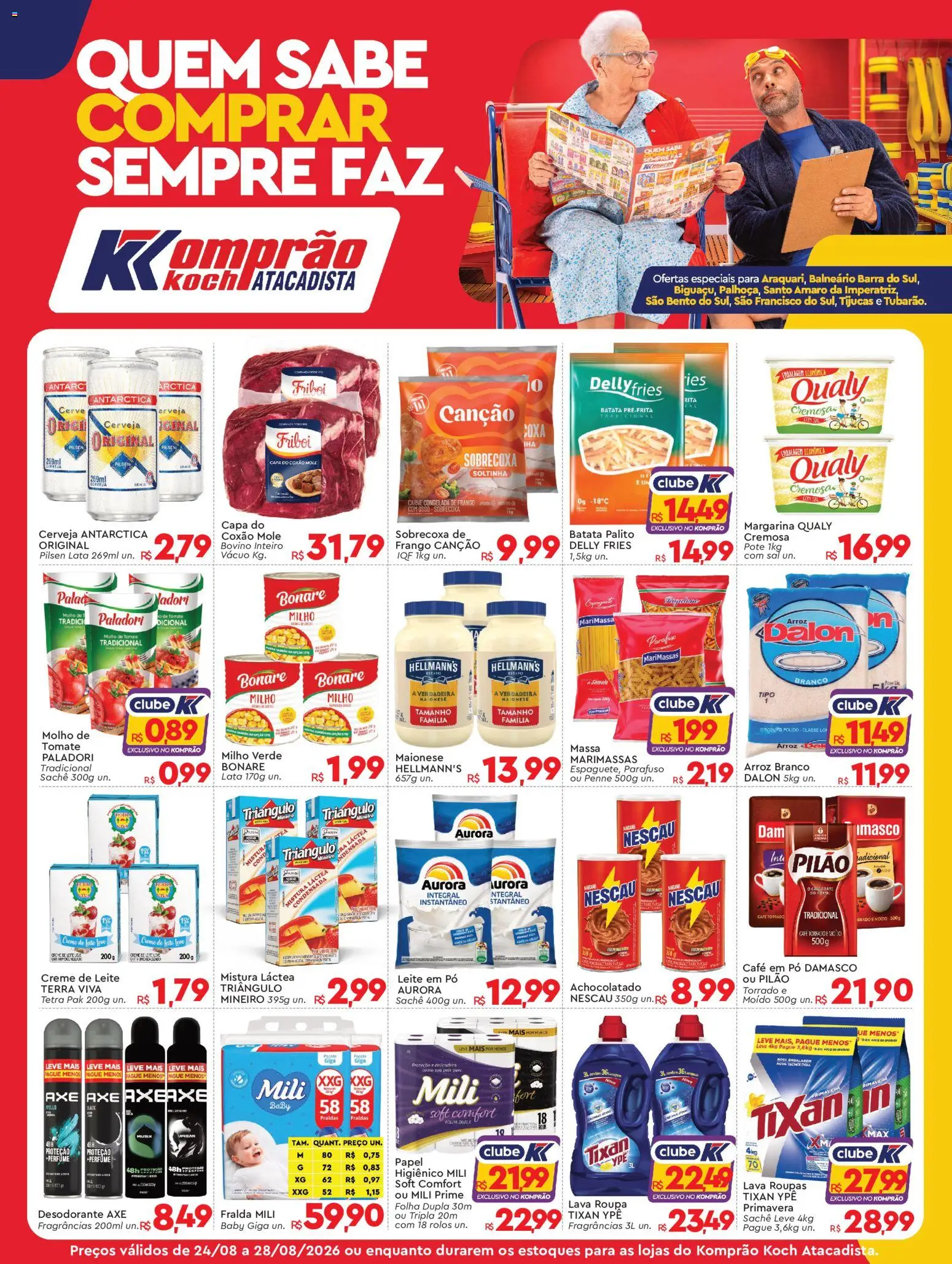 Pré-Visualização do folheto "Komprao Atacadista - Ofertas da semana" da loja Komprao Atacadista válido a partir de 24/08/2026