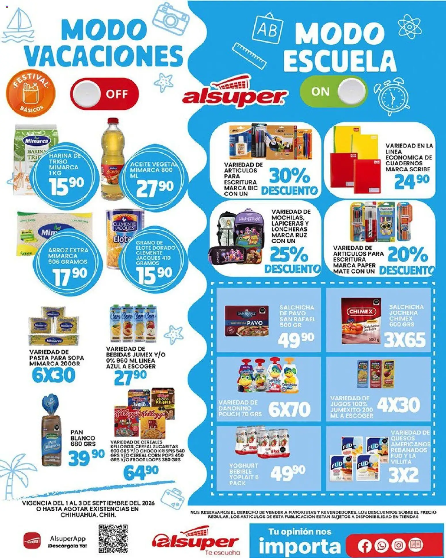 Vista previa las ofertas de la tienda Alsuper - Alsuper folleto desde el 01/09/2026 