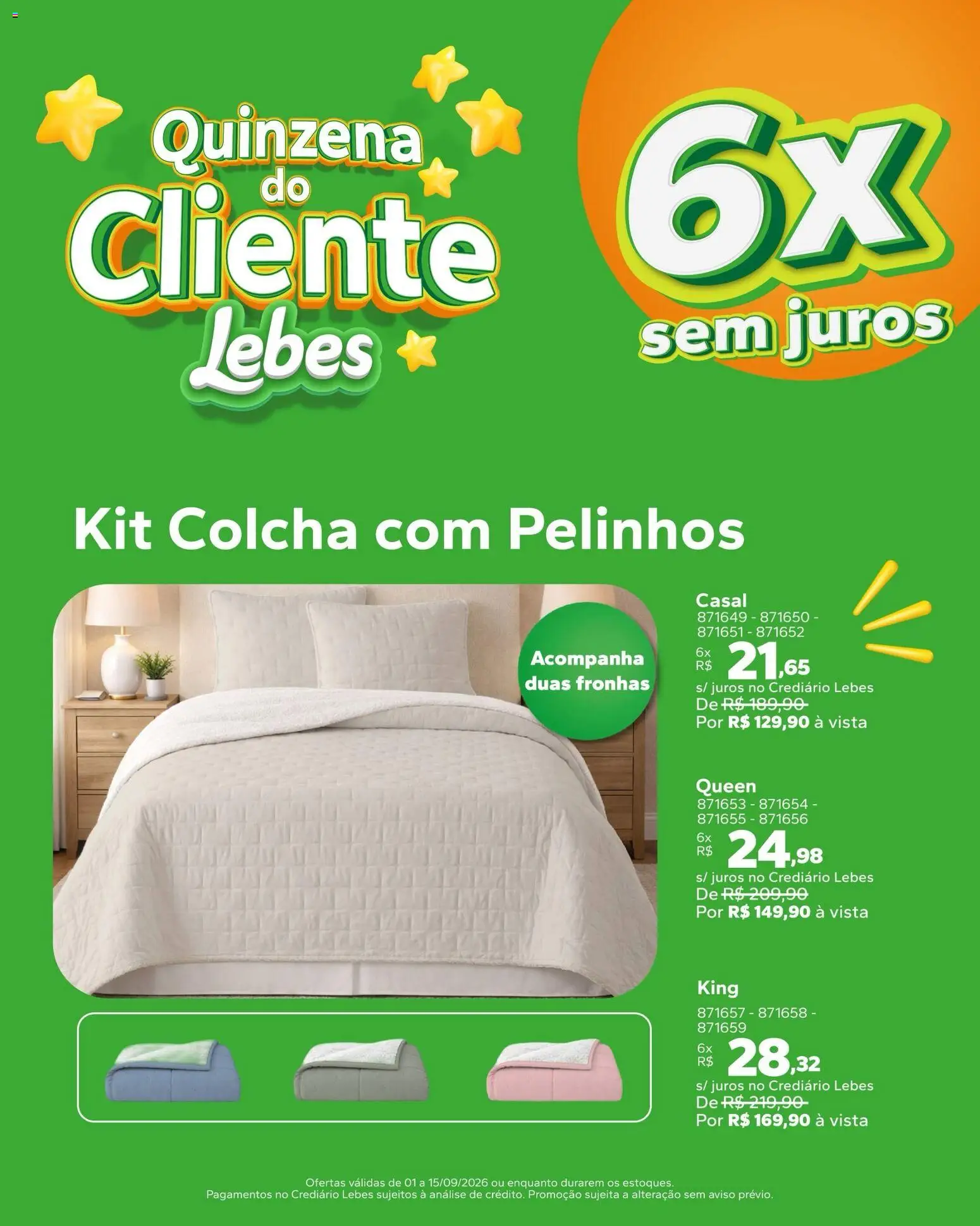 Ofertas Lebes ofertas Quinzena do Cliente até 15/09/2026. - Página 6
