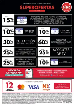 Vista previa del folleto de la tienda Disco válido desde el 11/09/2026 