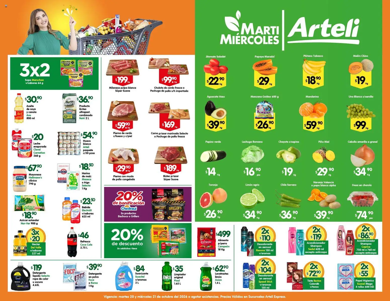 Vista previa las ofertas de la tienda Arteli - Arteli folleto Express desde el 20/10/2026 
