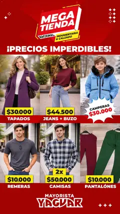 Vista previa del folleto de la tienda Yaguar válido desde el 11/05/2026 