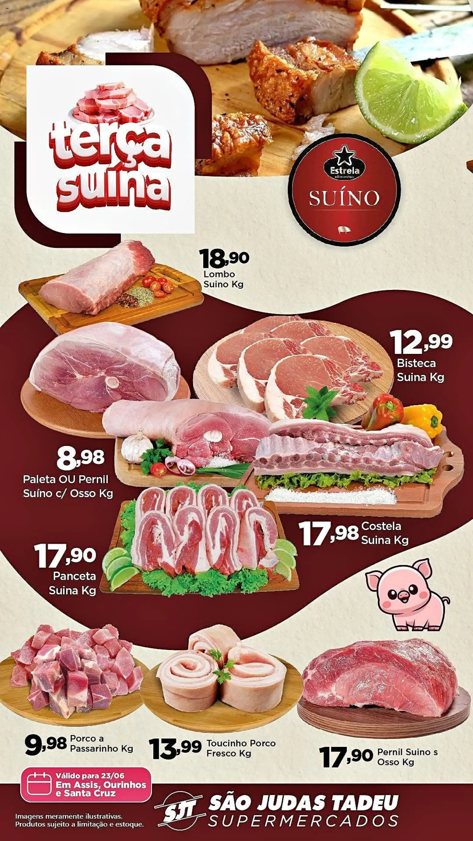 Pré-Visualização do folheto "São Judas Tadeu - Ofertas da semana" da loja São Judas Tadeu válido a partir de 23/06/2026