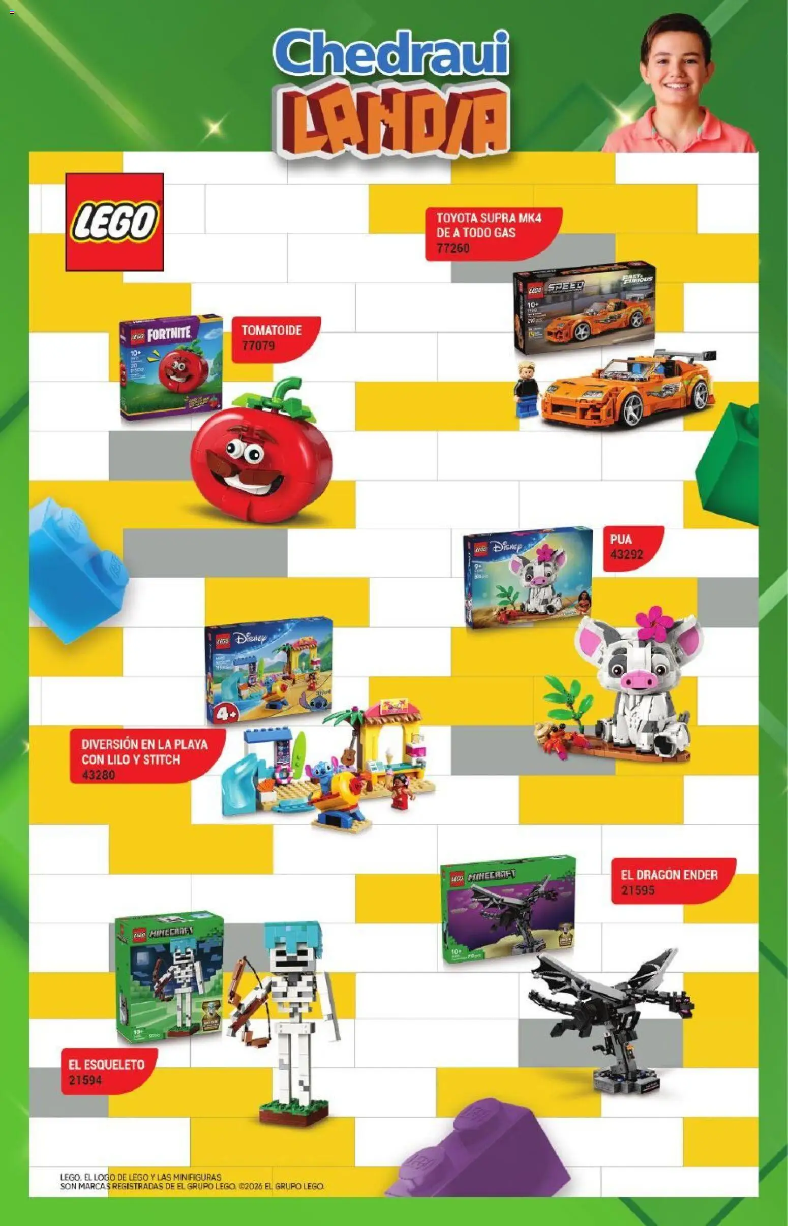 Vista previa las ofertas de la tienda Chedraui - Chedraui folleto Landia desde el 07/09/2026 - LEGO