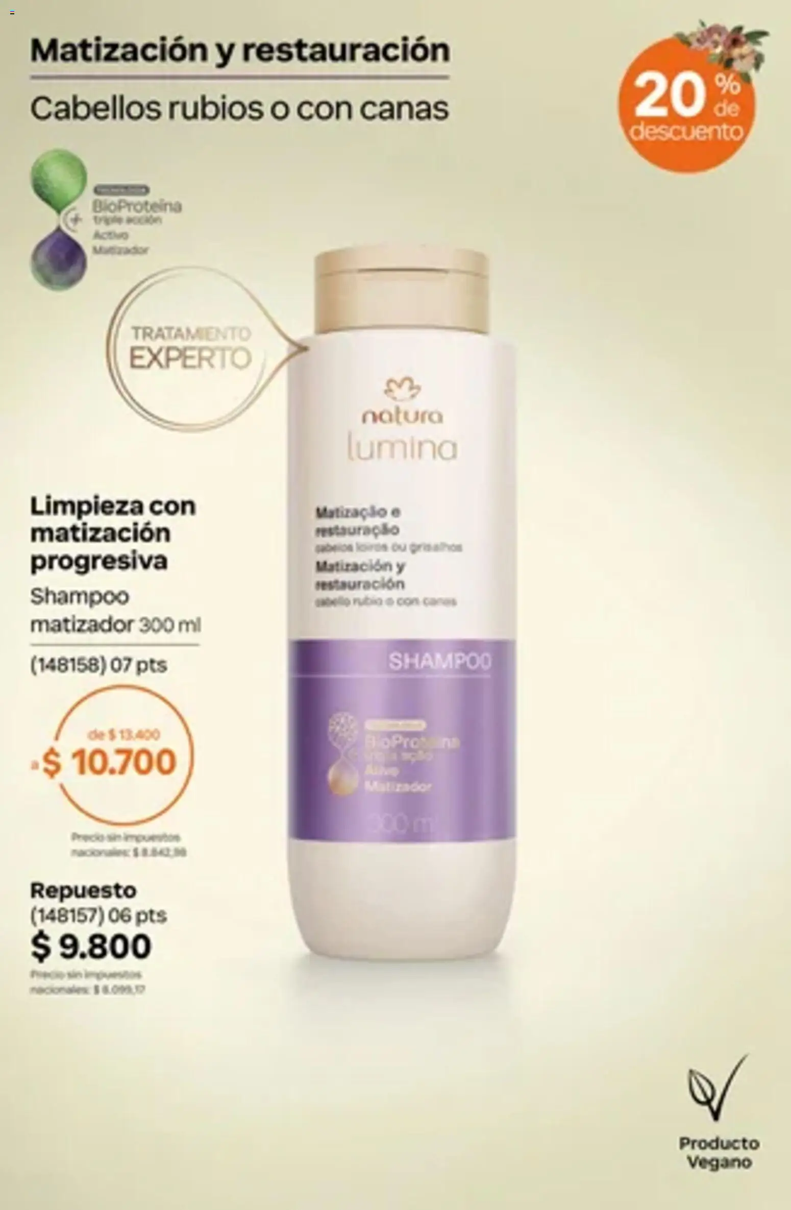 Vista previa del folleto de la tienda Natura válido desde el 01/10/2026 - Shampoo