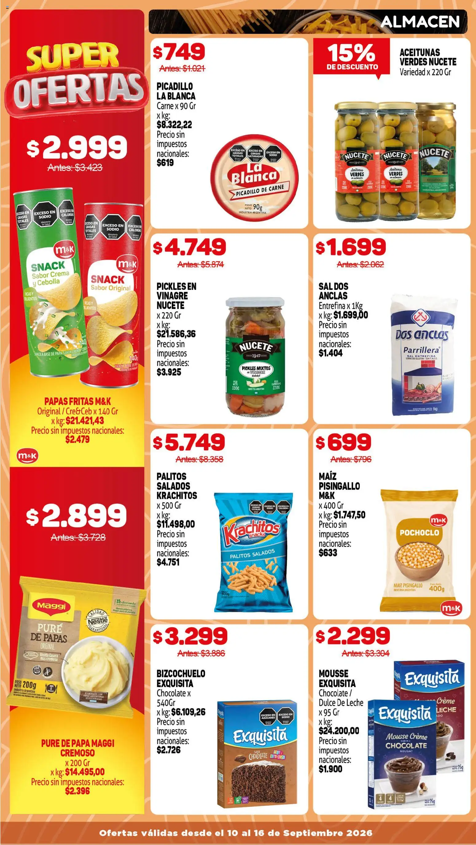 Vista previa del folleto de la tienda Makro válido desde el 10/09/2026 