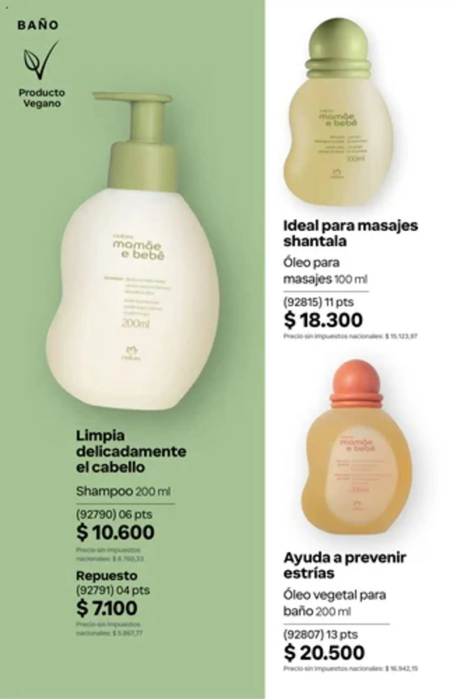Vista previa del folleto de la tienda Natura válido desde el 01/10/2026 - Baño, Shampoo