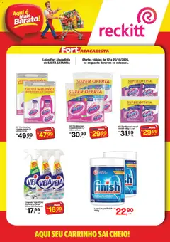 Pré-Visualização do folheto "Fort Atacadista ofertas Reckitt" da loja Fort Atacadista válido a partir de 12/10/2026