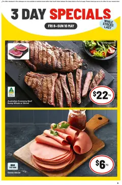 Preview of catalogue 3 Day Specials NSW from shop IGA valid 08/05/2026