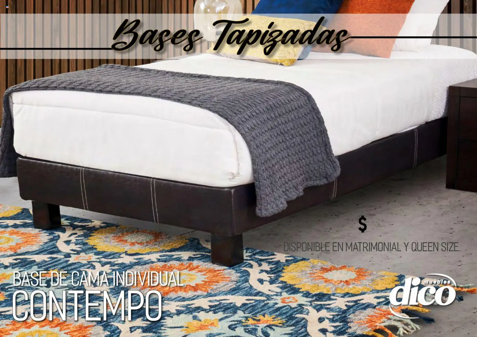 Vista previa las ofertas de la tienda Muebles Dico - Muebles Dico catálogo Camas tapizadas desde el 01/04/2026 